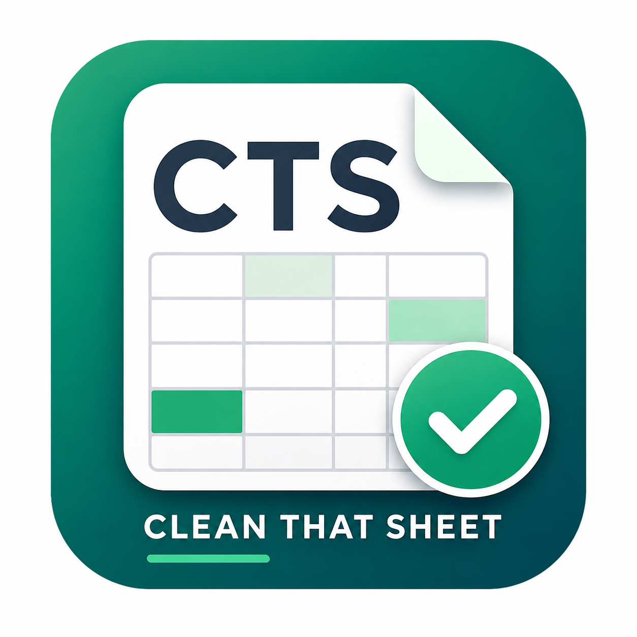 Clean That Sheet™